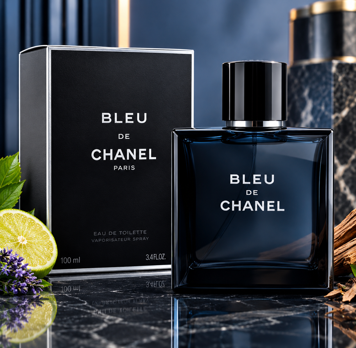 BLEU DE CHANEL Men's Fragrance – Eau de Toilette