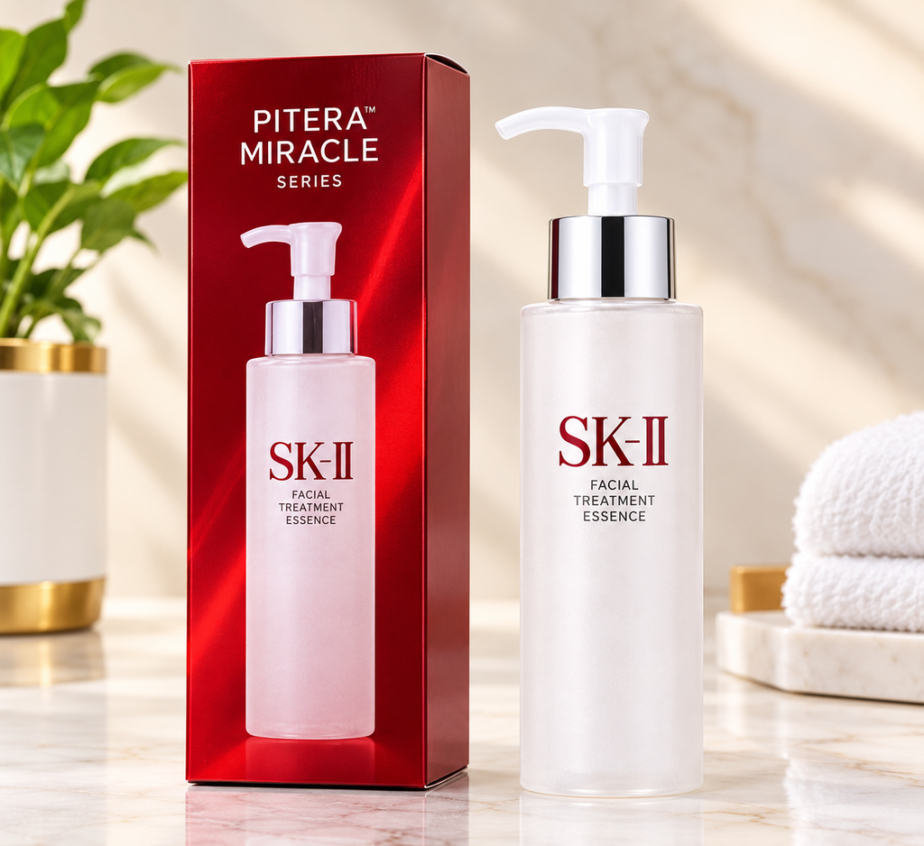SK-II Pitera Miracle Series Treatment Essence facial essence in pump bottle and original red packaging