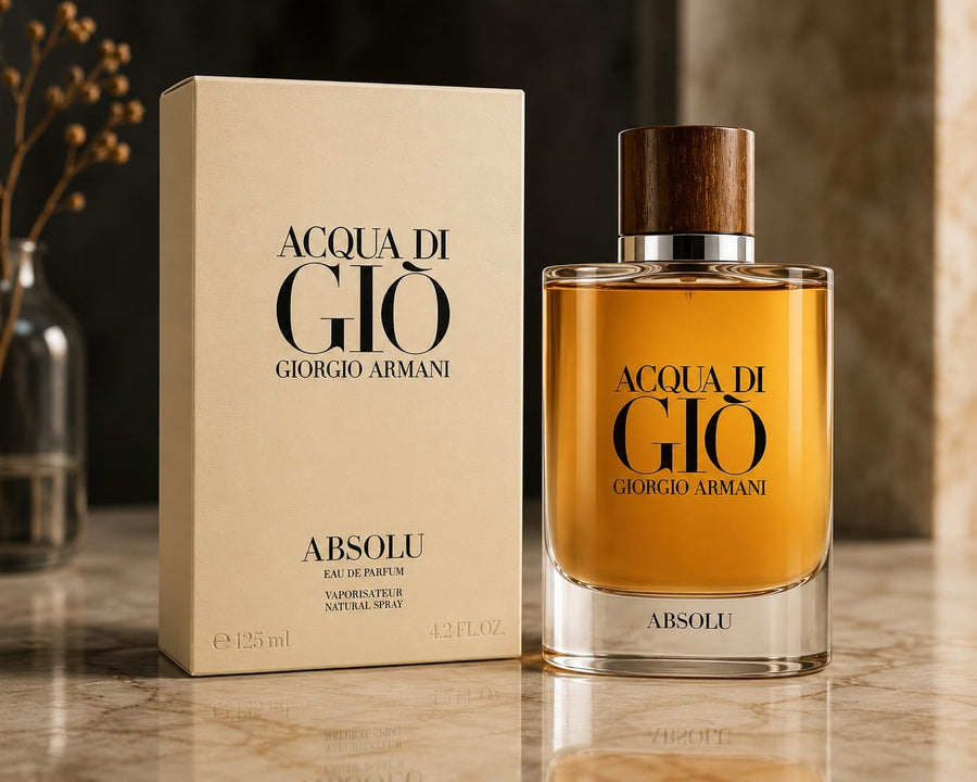 Giorgio Armani Acqua di Giò Absolu Eau de Parfum Spray for Men 4.2 oz / 125ml