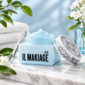 IL MAKIAGE SKIN Power Recharge Cream 50ml blue gel moisturizer with spatula
