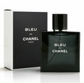 BLEU DE CHANEL men's fragrance bottle and box by CHANEL Paris