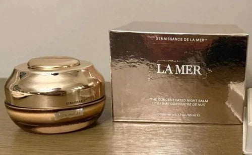 La Mer The Concentrated Night Balm 50ml jar with original product packaging