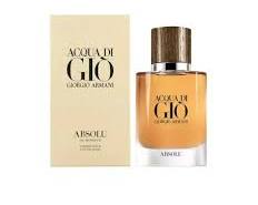 Giorgio Armani Acqua di Giò Absolu Eau de Parfum Spray for Men 4.2 oz / 125ml