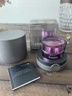 La Prairie Platinum Rare Haute-Rejuvenation Eye Cream Empty Jar with Gold Spatula